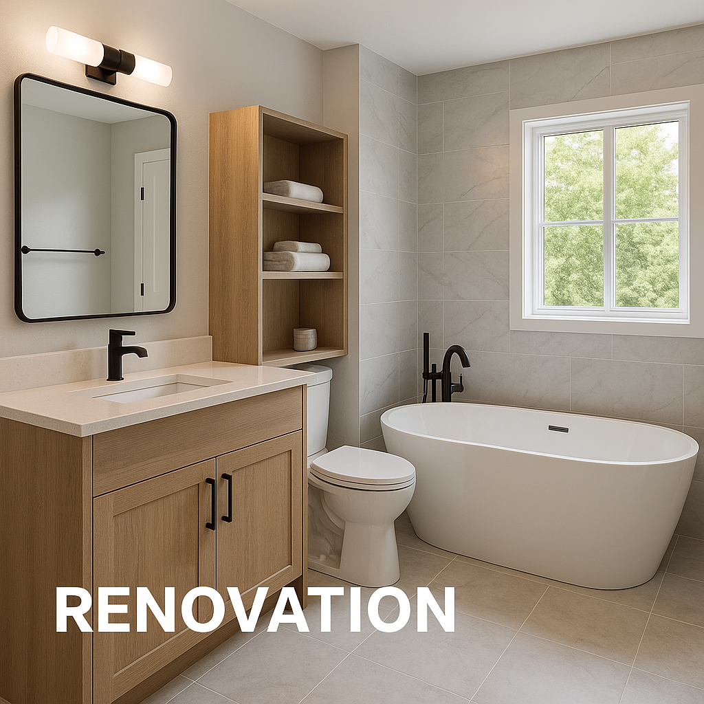 salle de bain sur mesure rénovation