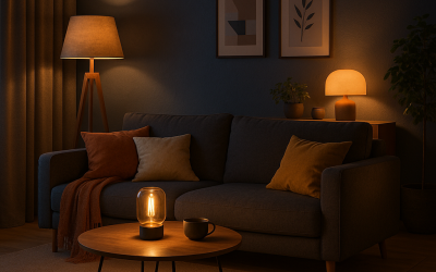 Éclairage d’ambiance : 10 astuces pour créer une atmosphère efficace et accueillante